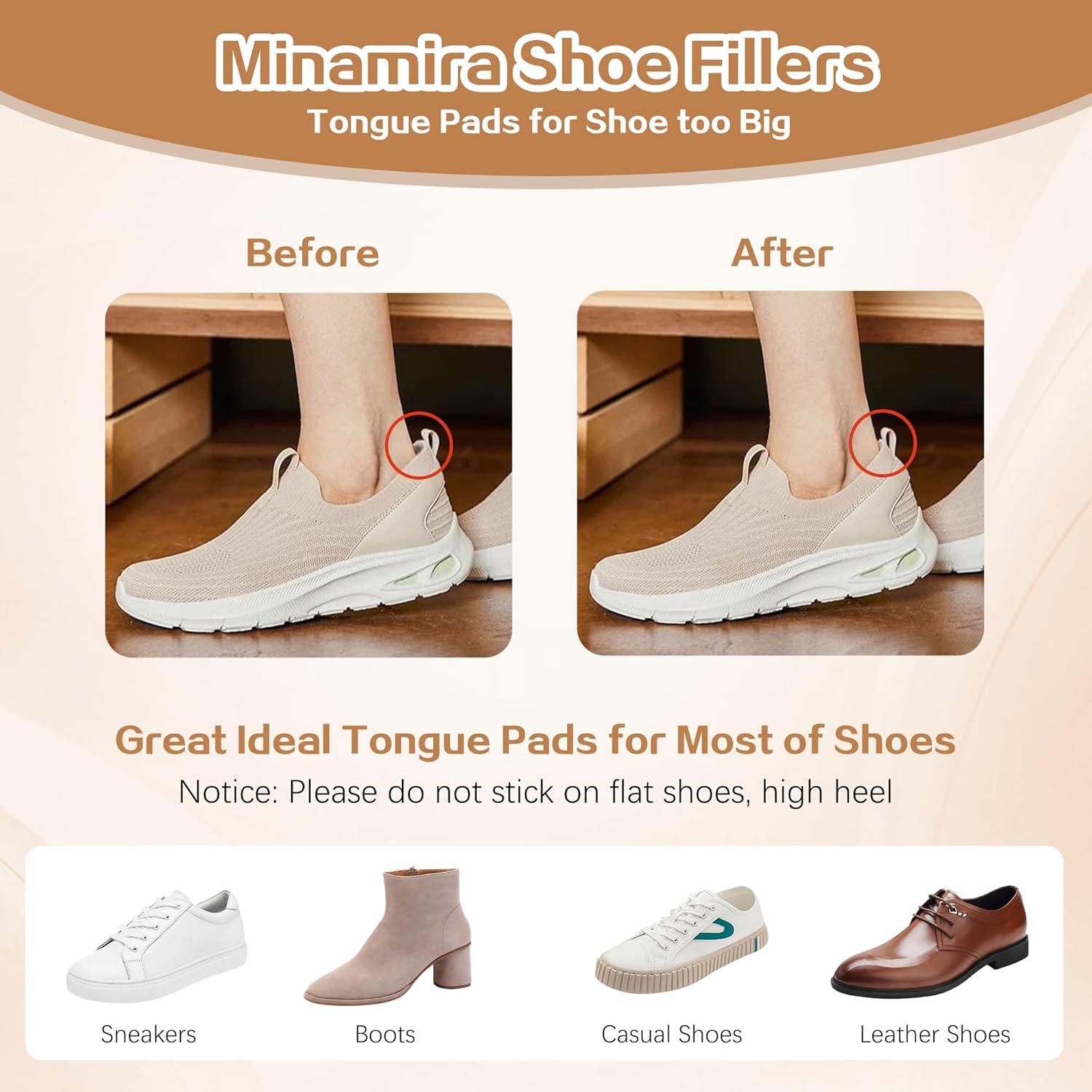 Almohadillas para Lengua Minamira Beige 2 Pares Antideslizantes