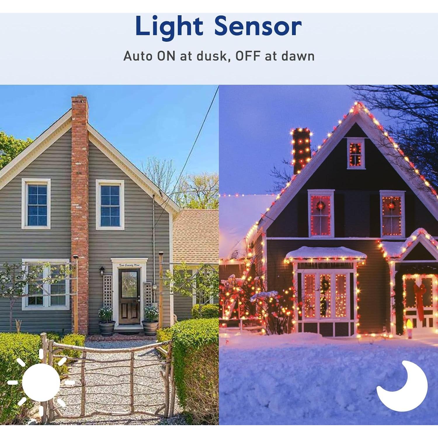 Temporizador Mecánico Brightown 2 Tomas Luz Exterior IP44