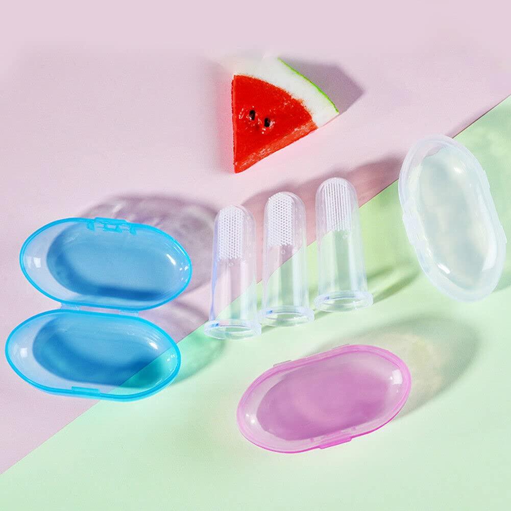 Cepillos de Dientes de Silicona Magik para Bebés y Mascotas - 6 Unidades