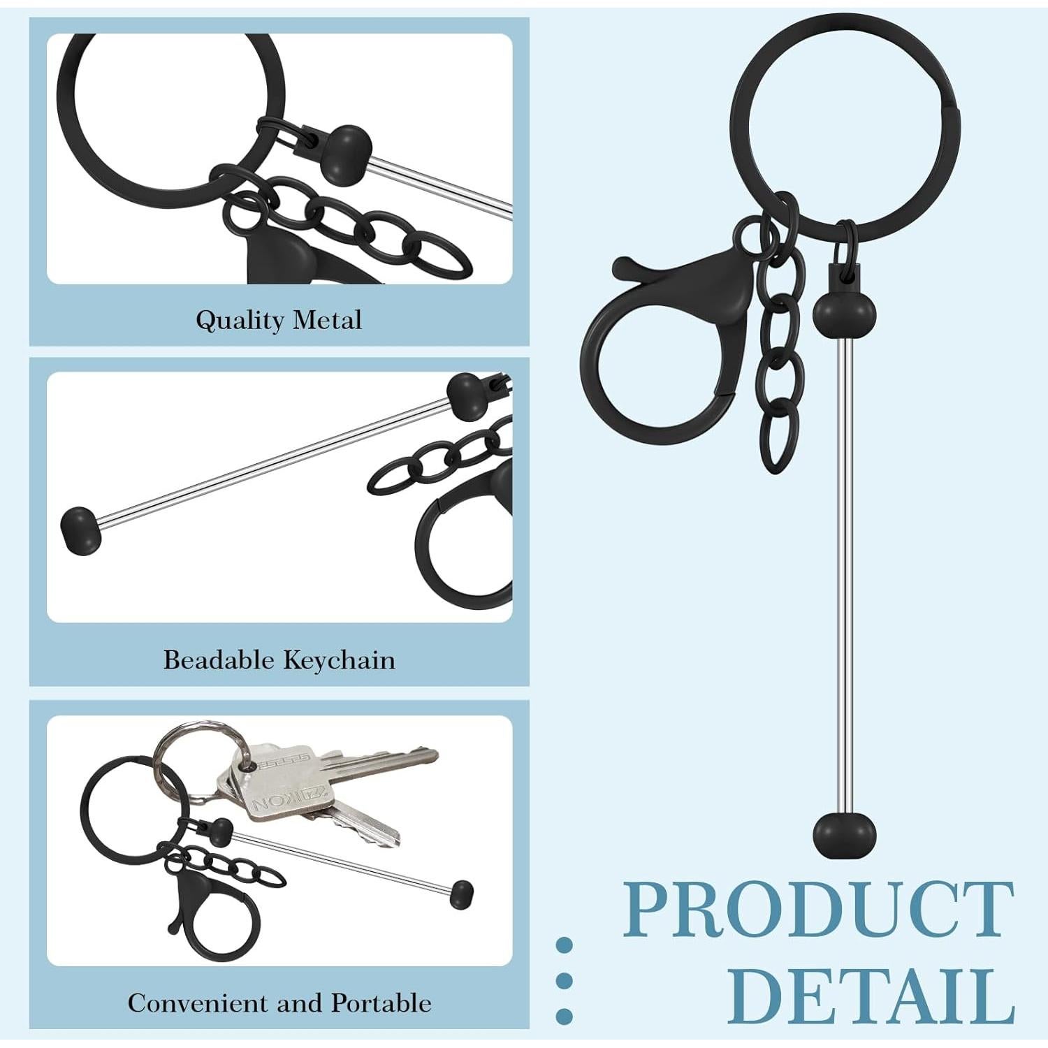 Llaveros Personalizables Tondiamo 12 Pcs Metálicos DIY