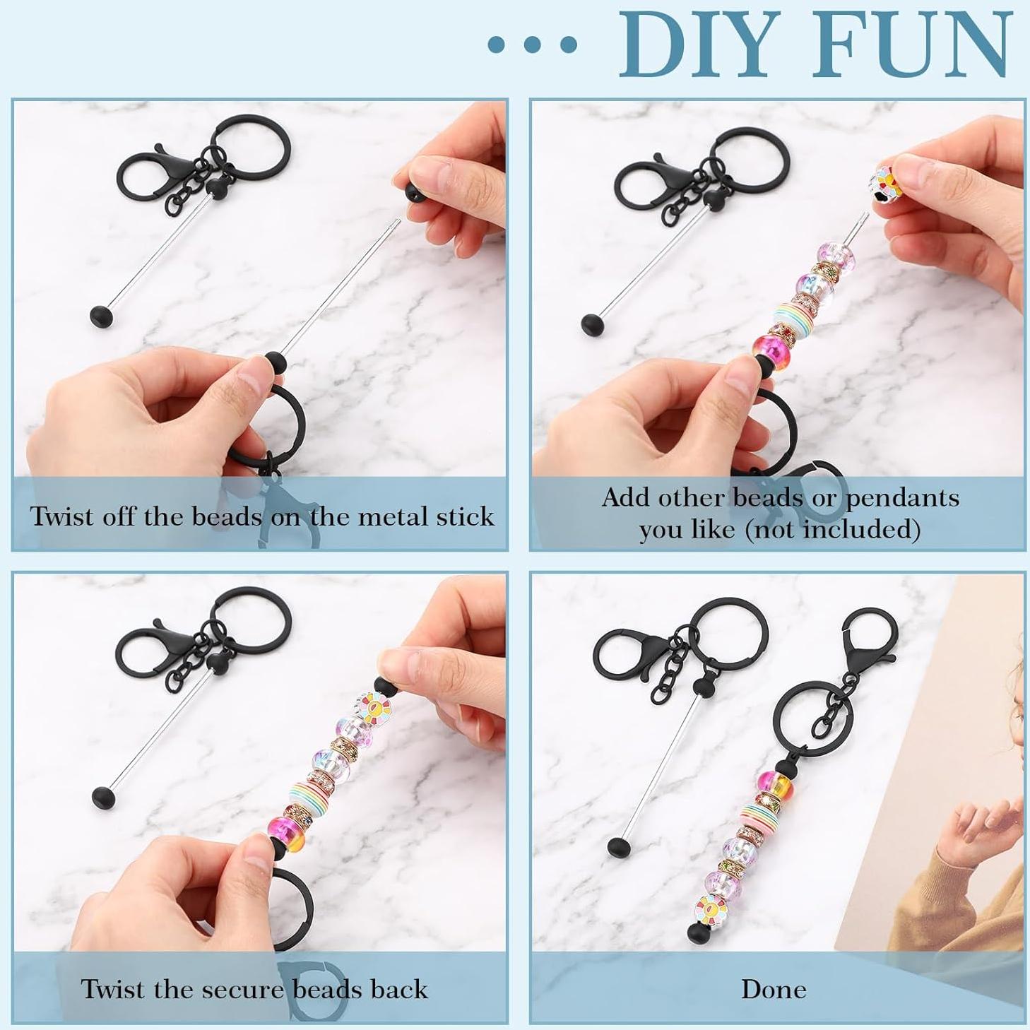 Llaveros Personalizables Tondiamo 12 Pcs Metálicos DIY