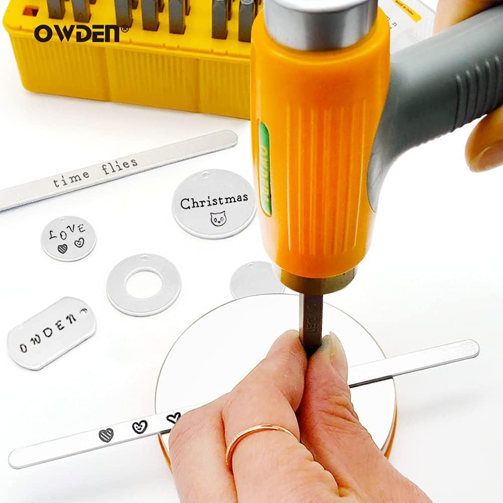 Plantillas de pulsera de aluminio Owden 20 piezas 0.64x15.24 cm