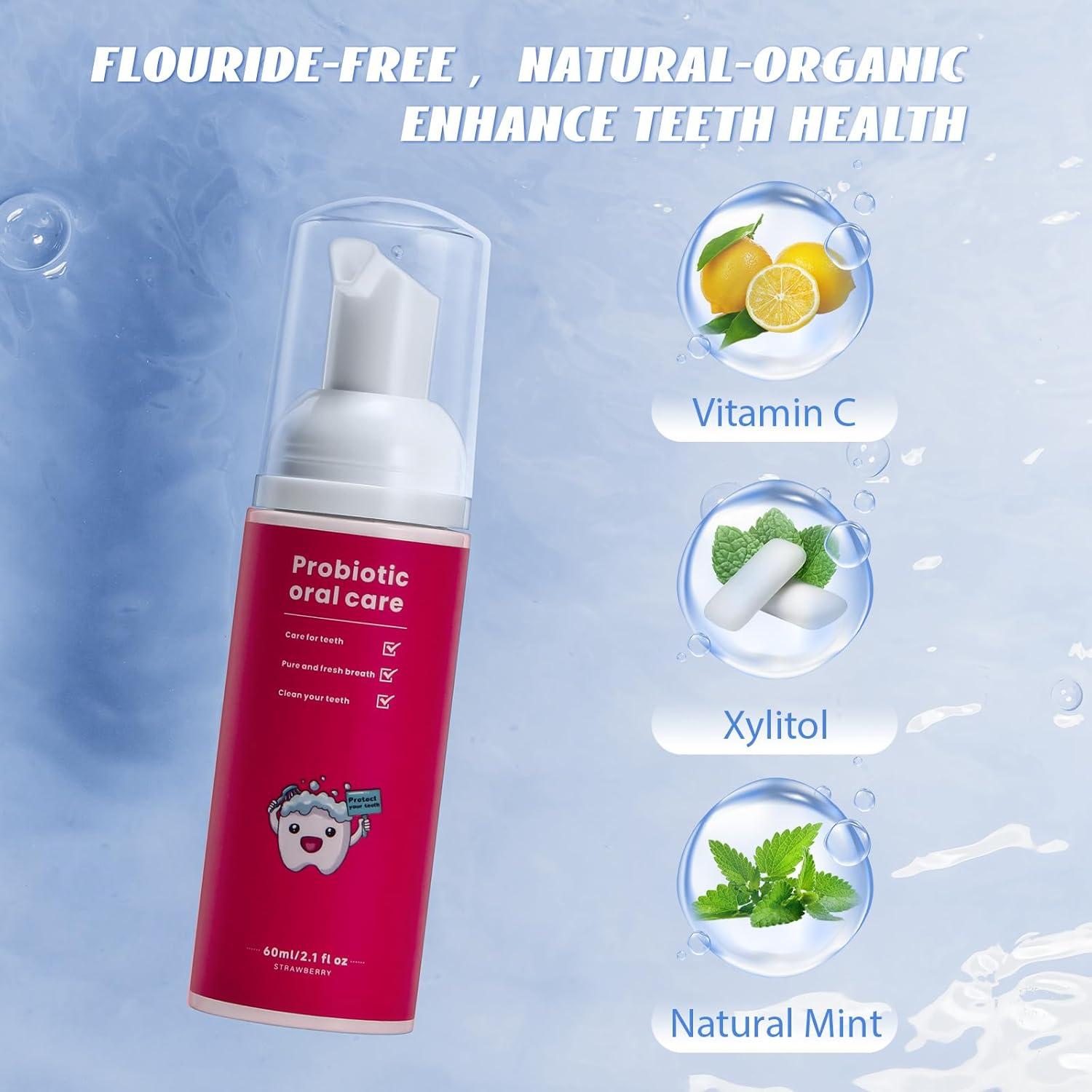 Cepillo de Dientes Eléctrico Infantil PVOGRT Azul 360° IPX7