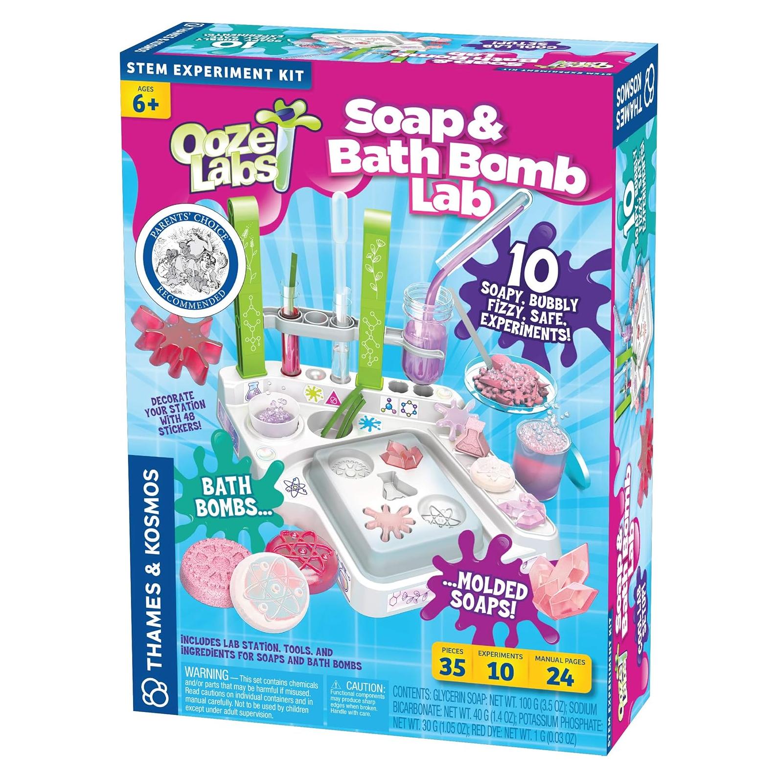Kit de Química Thames & Kosmos: Jabones y Bombas de Baño
