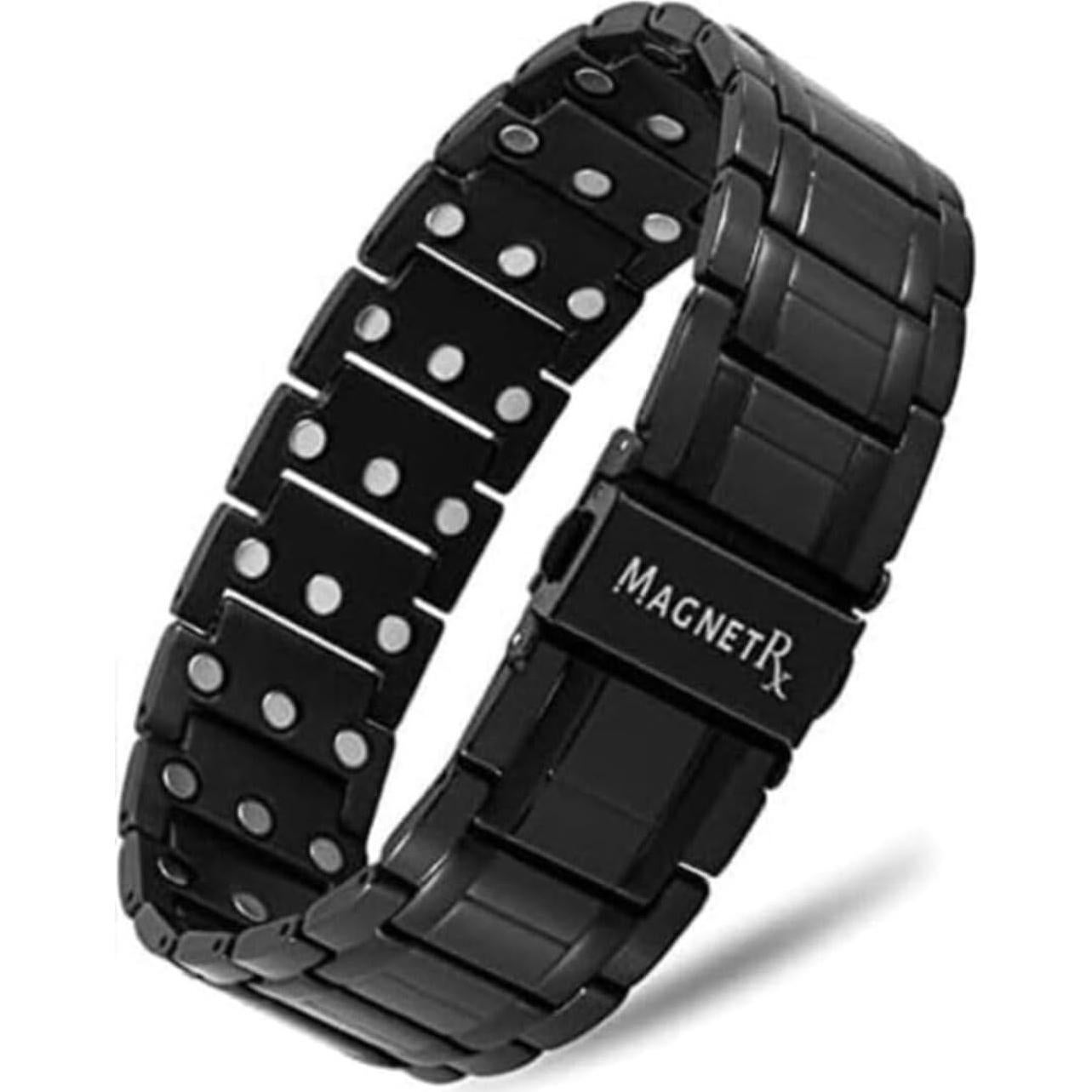 Pulsera Magnética Titanio MagnetRX 23 cm Cierre Plegable