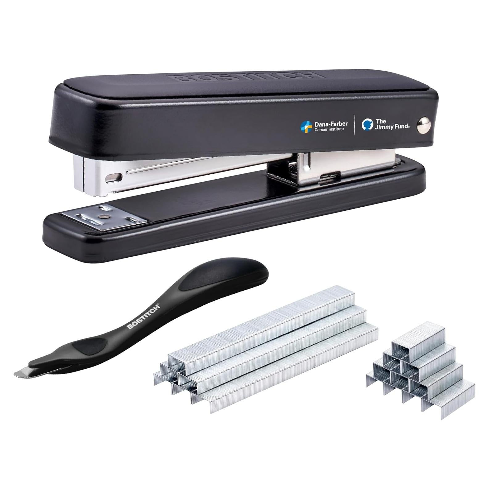 Grapadora Bostitch Titan Metal Negra 50 Hojas 1750 Grapas