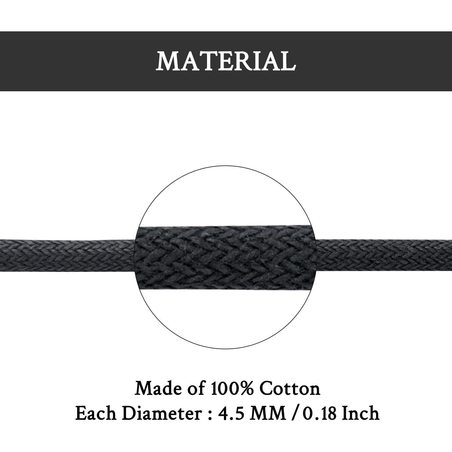 Cintas Redondas de Reemplazo Endoto para Botas UGG 99cm Negro