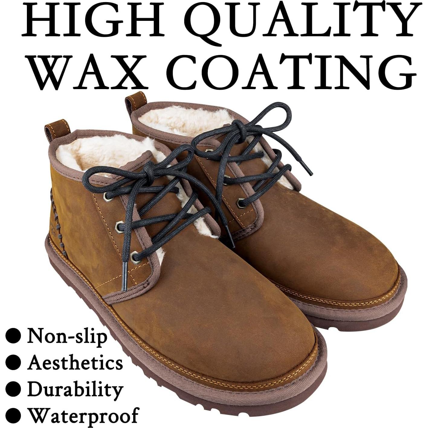 Cintas Redondas de Reemplazo Endoto para Botas UGG 99cm Negro