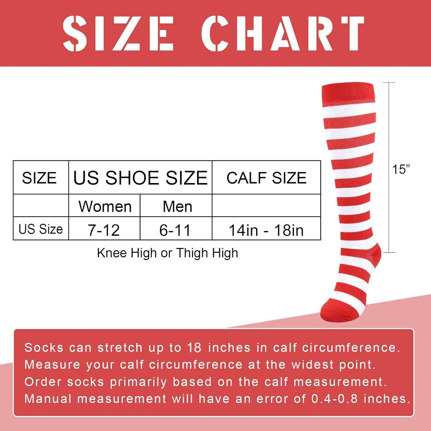 Calcetines de Compresión Junely para Mujeres hasta la Rodilla