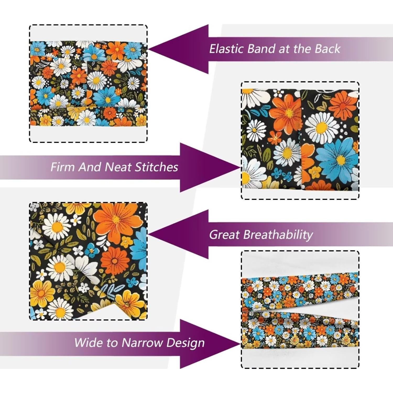 Banda para la Cabeza Xoenoiee Unisex Antideslizante 9.7 cm