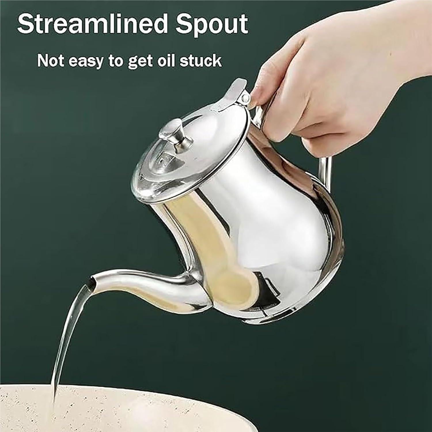 Pot de Filtro de Aceite Vitalenergt Acero Inoxidable 0.53-2.07L