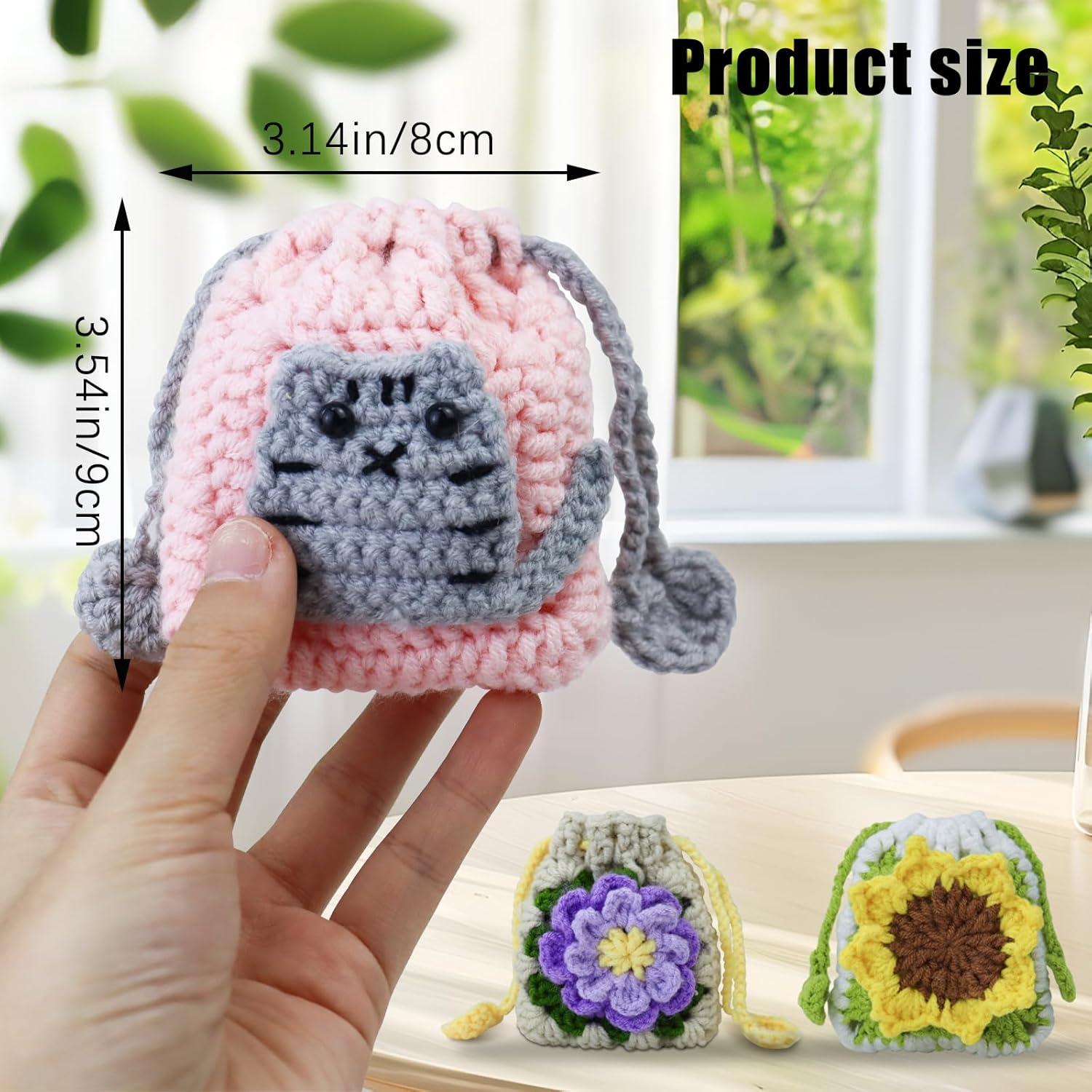 Monedero de Tela Beige Hecho a Mano con Cierre de Cuerda