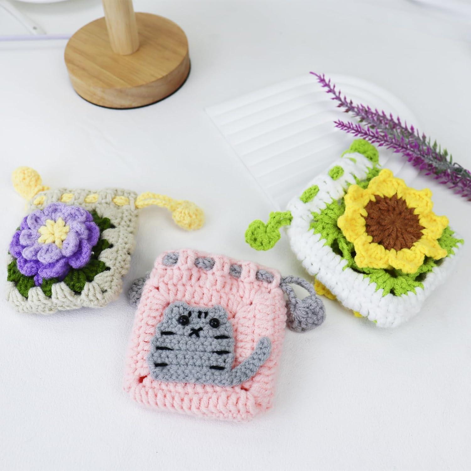 Monedero de Tela Beige Hecho a Mano con Cierre de Cuerda