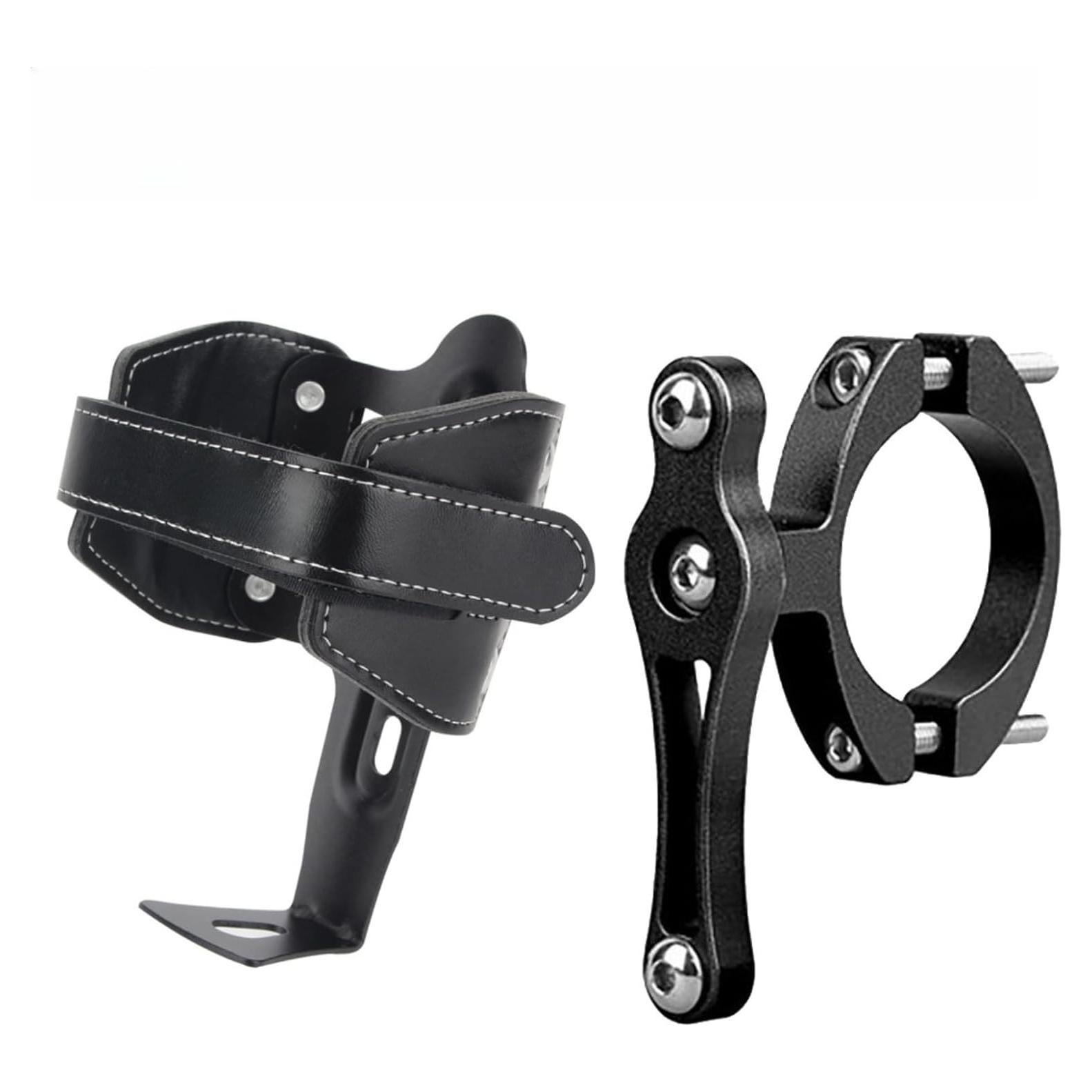 Soporte para Taza PoverDonunt Ajustable Negro para Bicicleta