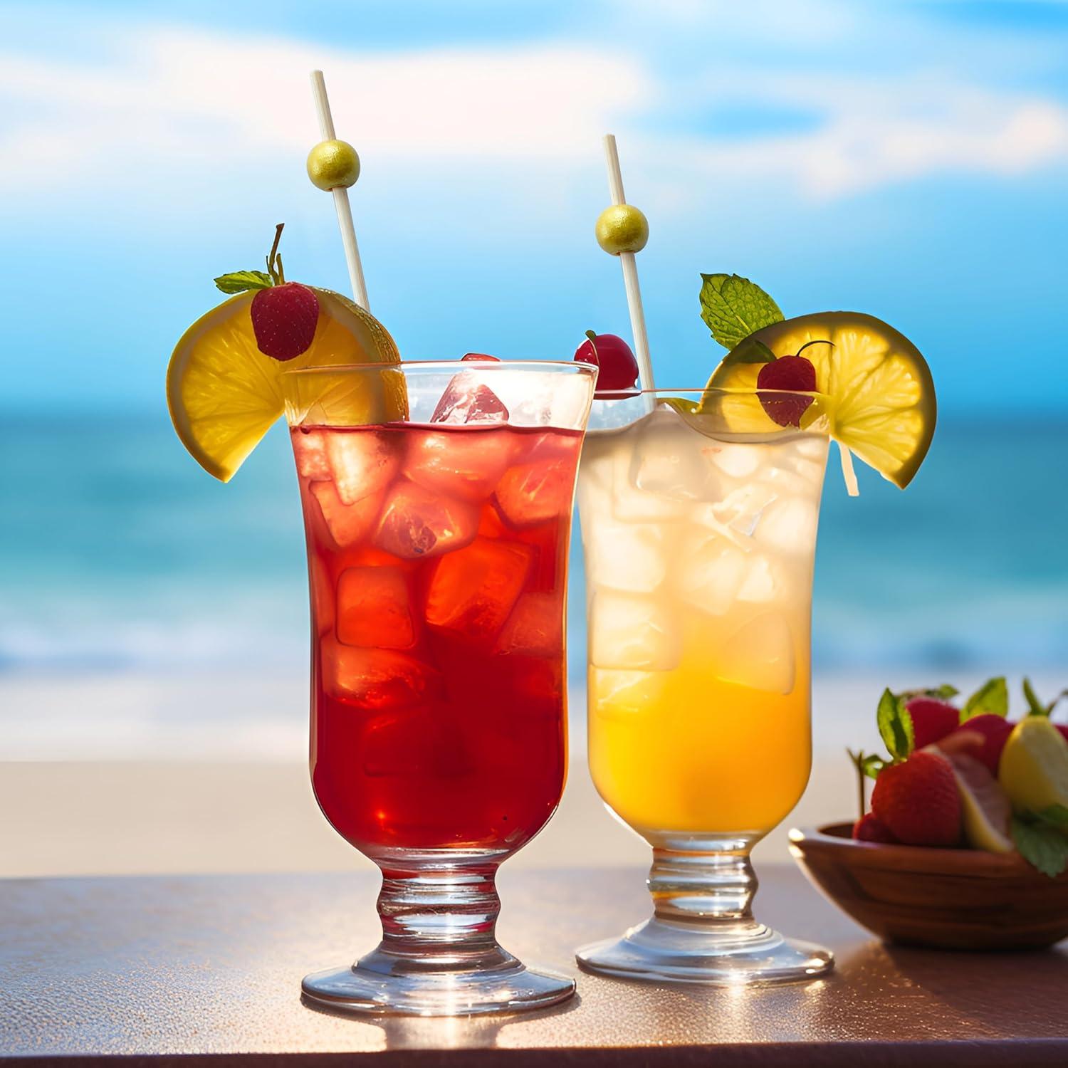 Palillos de cóctel 200 PCS Bambú Natural 11.94 cm Dorado