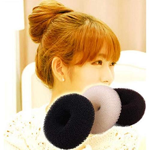 Juego de 3 Hacedores de Moño Donut QUUPY - Grande, Mediano, Pequeño