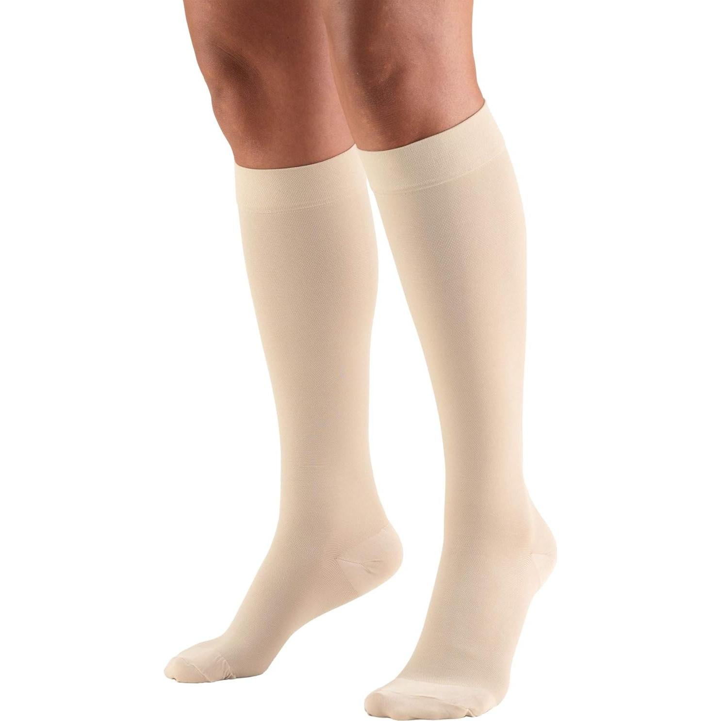 Medias de Compresión Truform 20-30 mmHg Microfibra Beige Pequeño