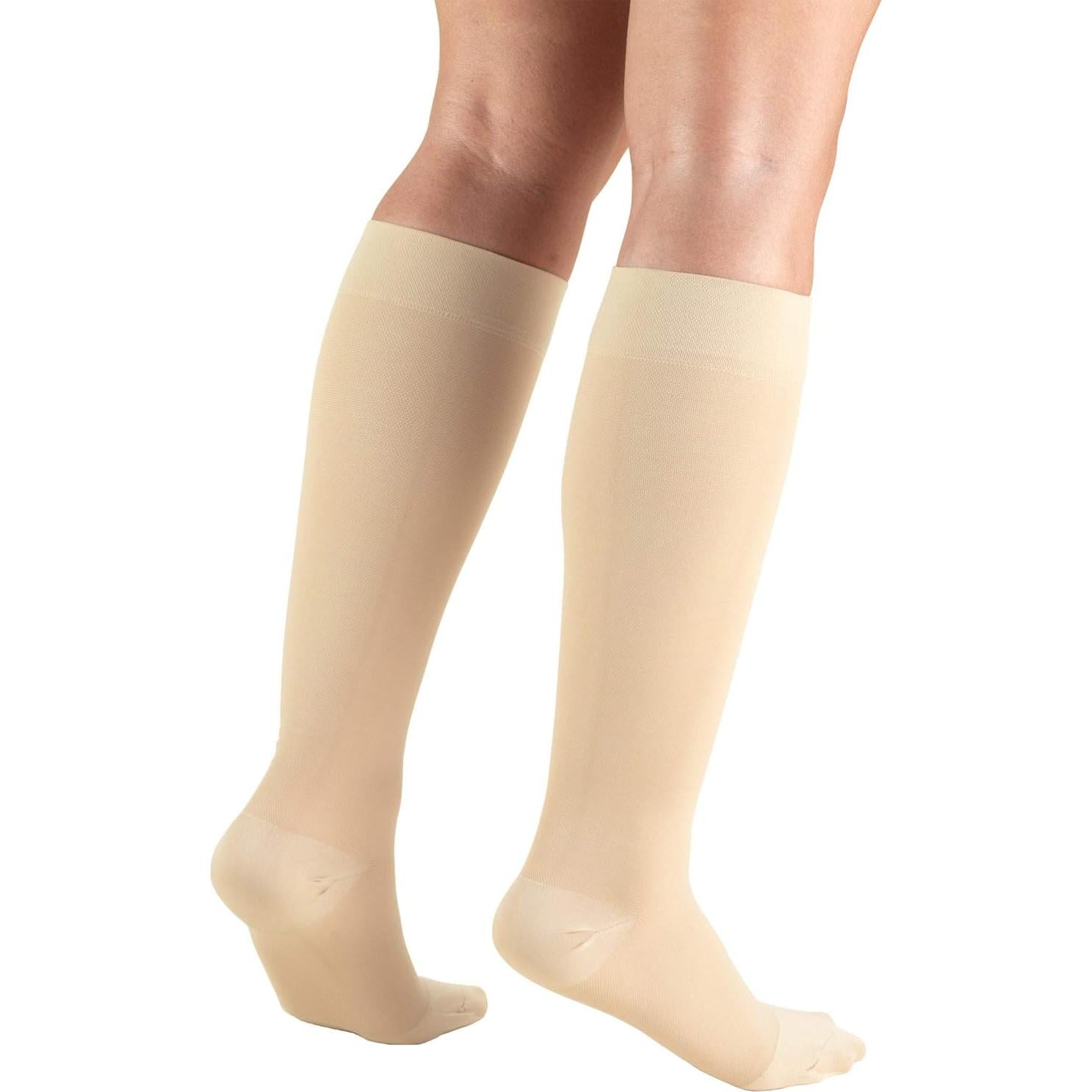 Medias de Compresión Truform 20-30 mmHg Microfibra Beige Pequeño