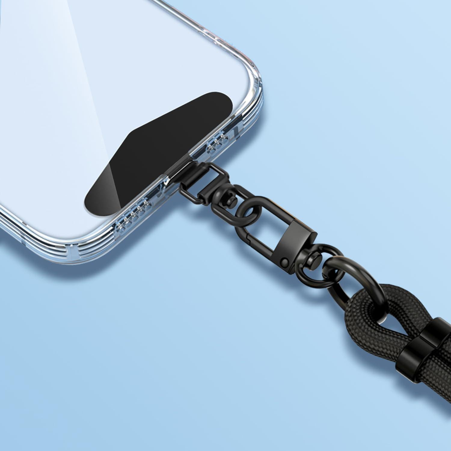 Soporte Metálico para Teléfono TENOC Rotación 360° - 2 Unidades