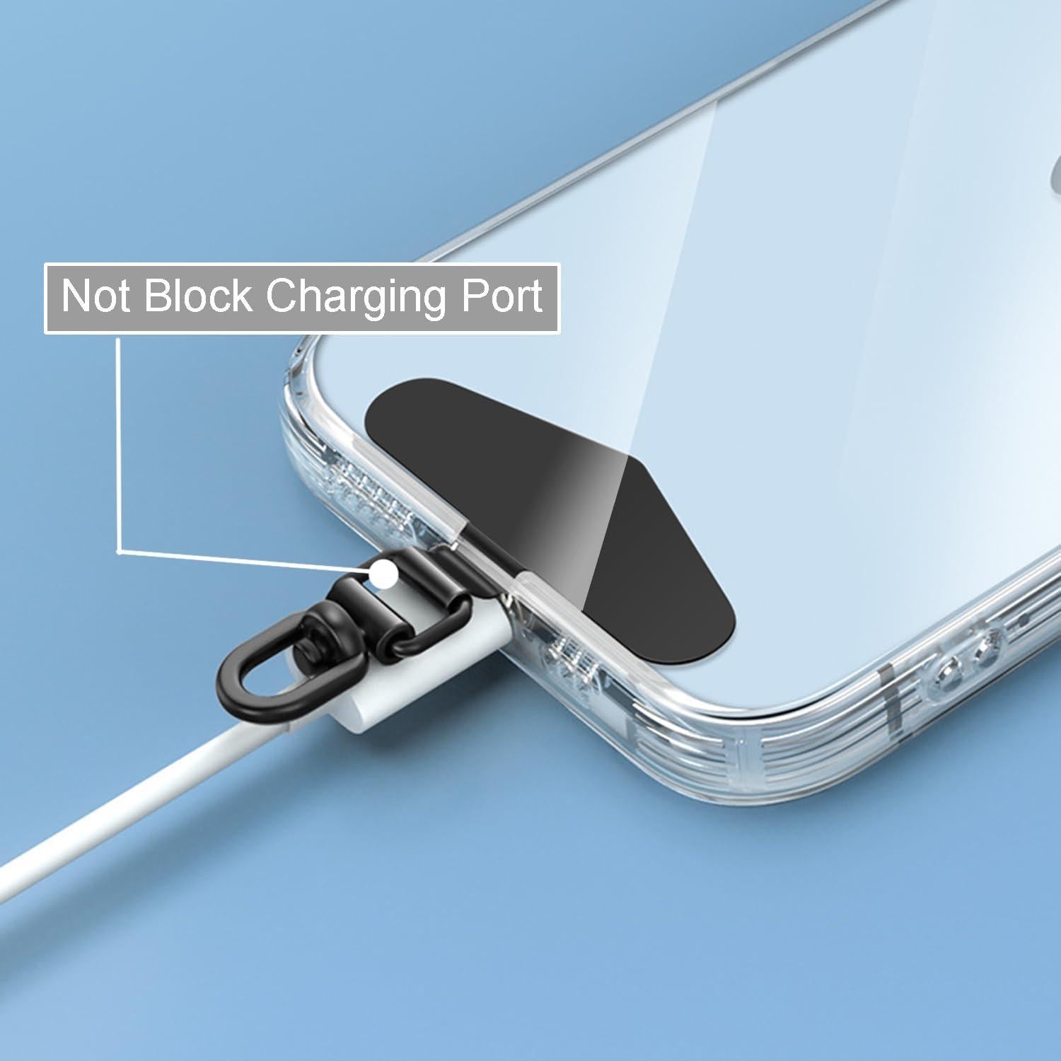 Soporte Metálico para Teléfono TENOC Rotación 360° - 2 Unidades