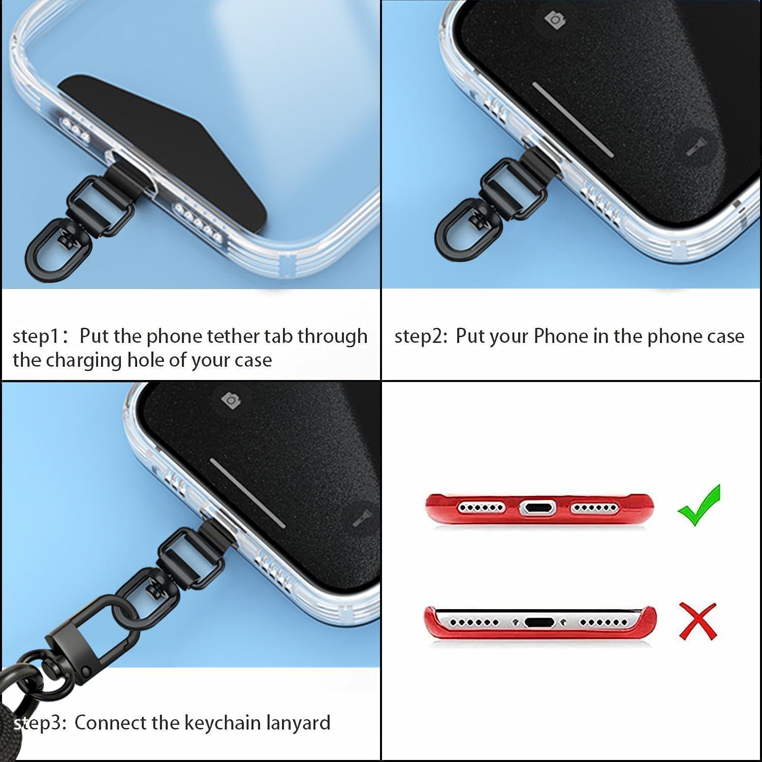 Soporte Metálico para Teléfono TENOC Rotación 360° - 2 Unidades