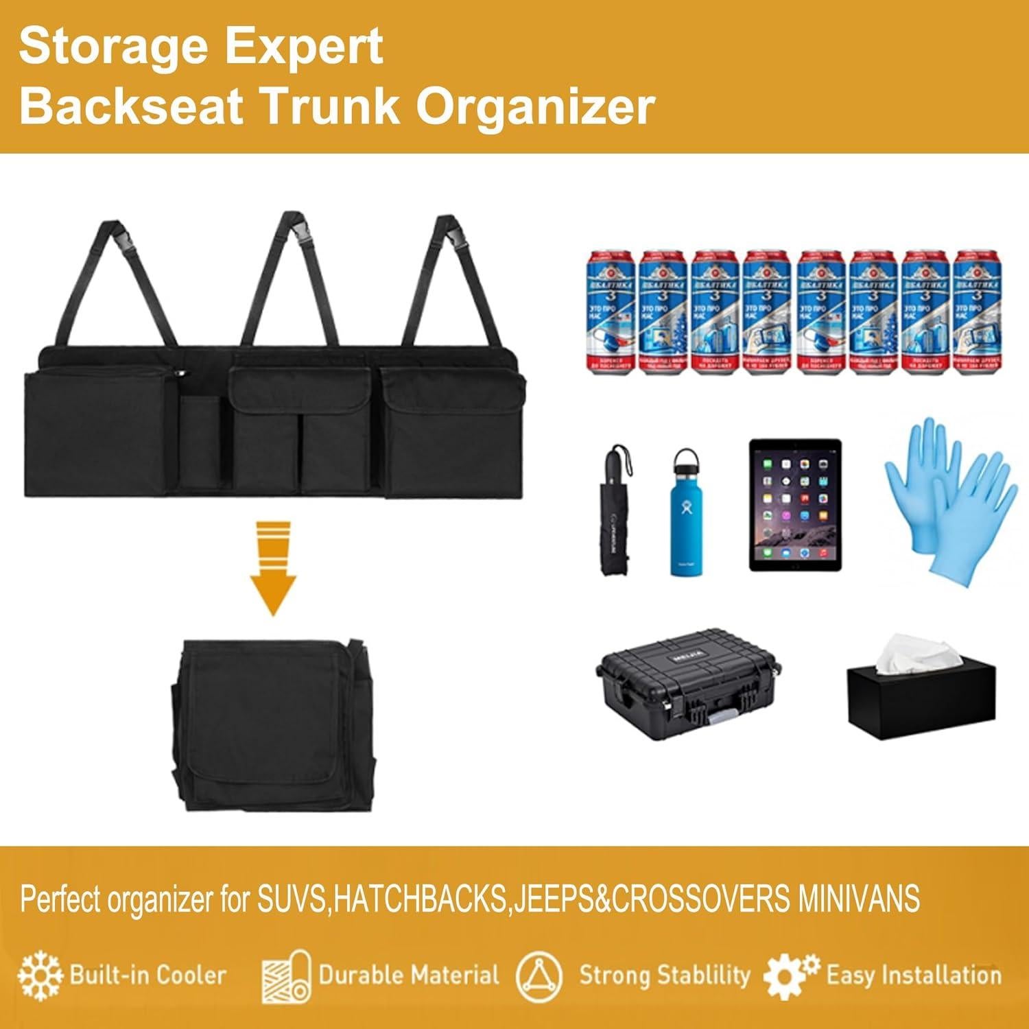 Organizador Colgante de Maletero de Coche LLTTLTMM Extra Grande