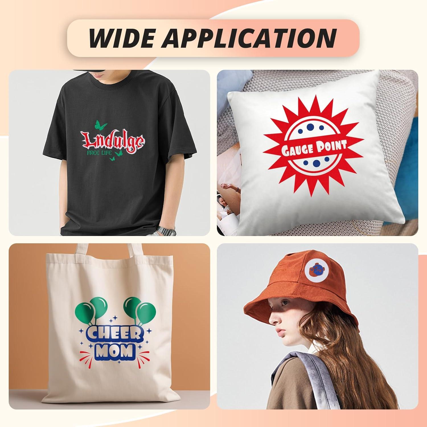 Vinilo de Transferencia de Calor Flock HTVRONT Azul 30.48x1.83m