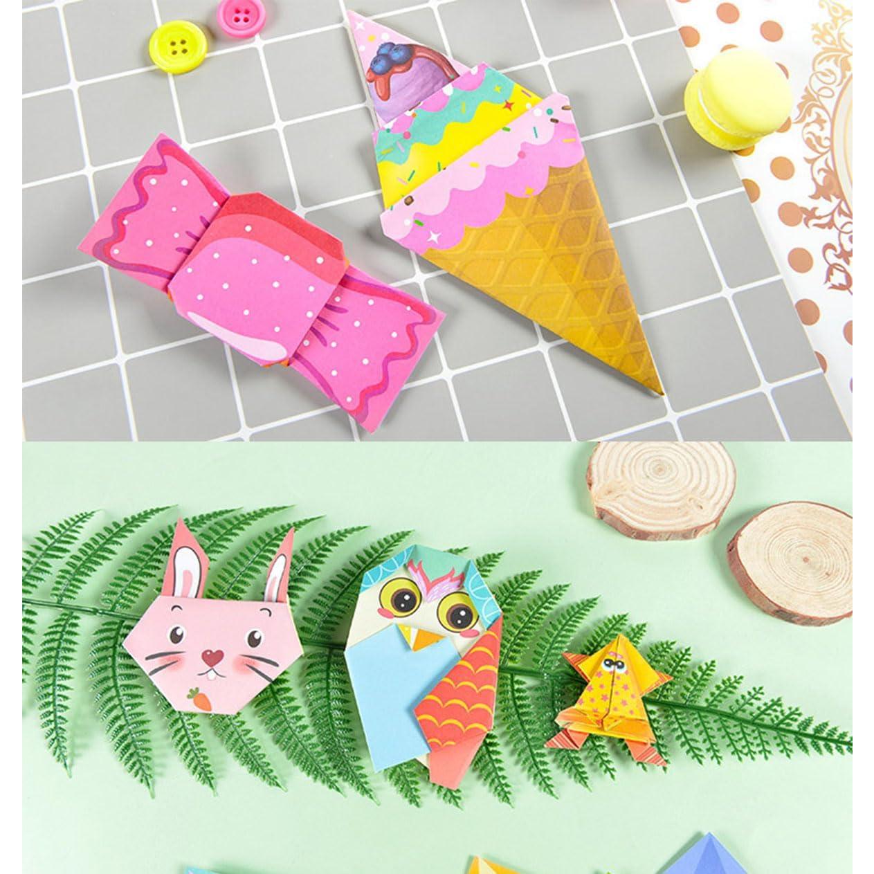 Juego de Papel Origami Yesier 108 Piezas 14x14 cm Colorido