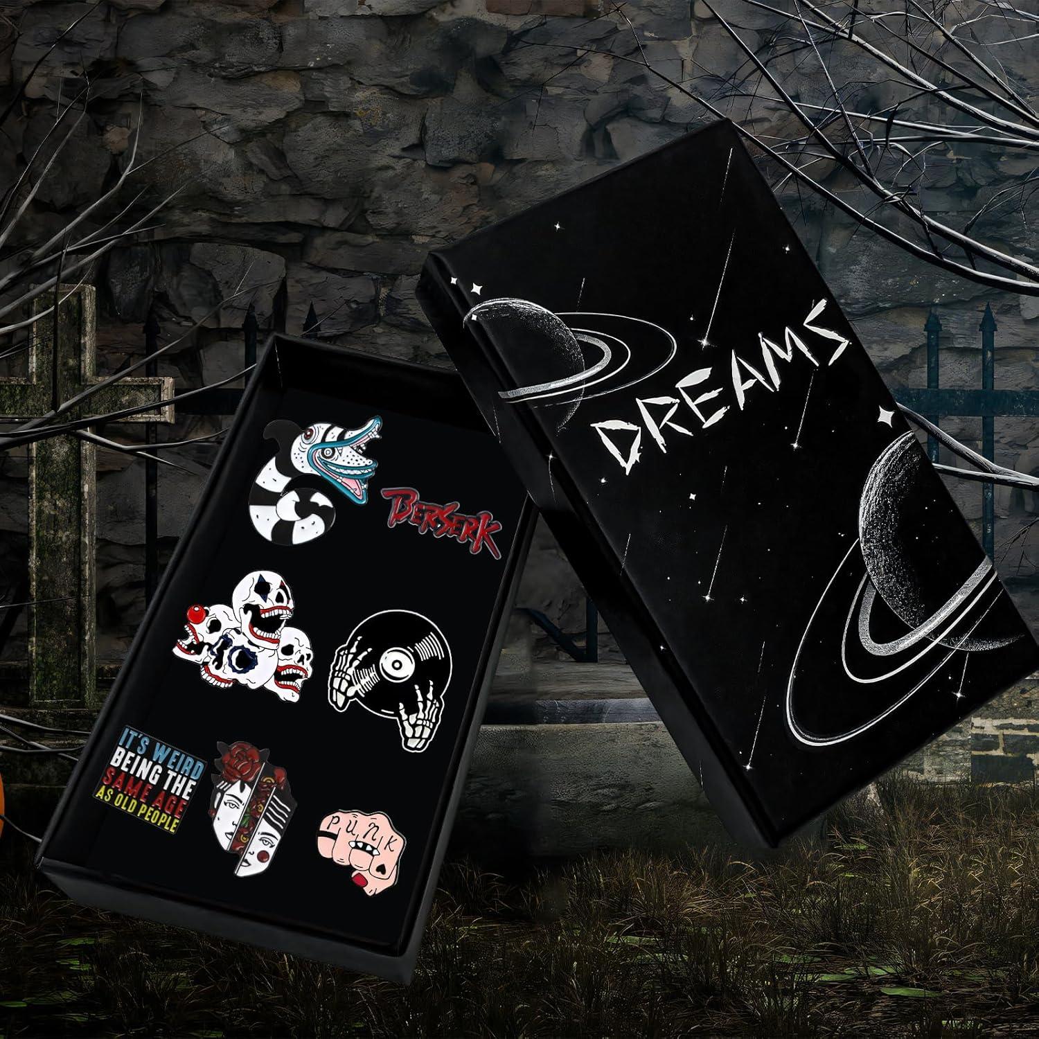 Conjunto de 7 Pines de Esmalte Berserk - Pibupibu