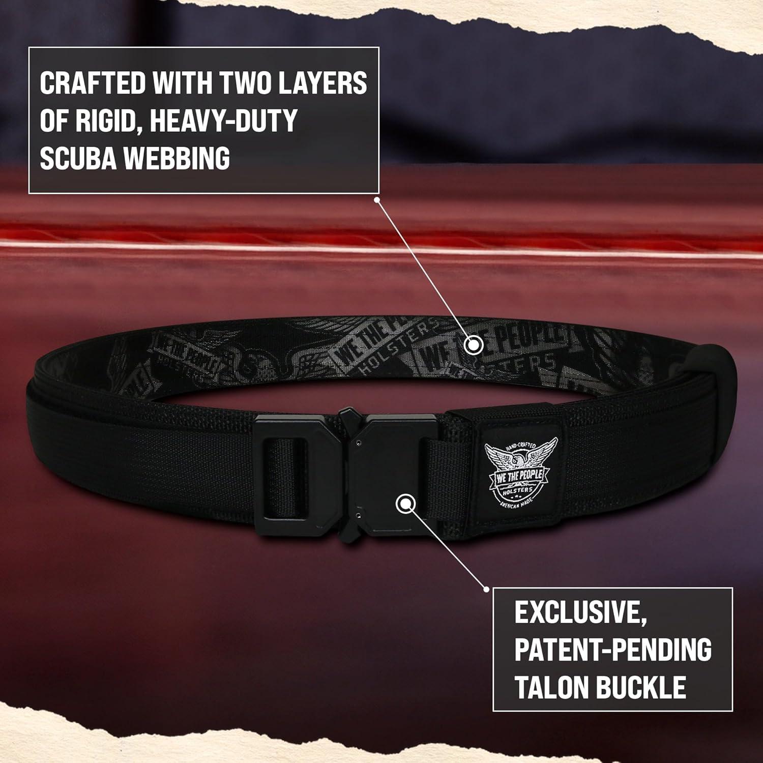 Cinturón Táctico We The People Holsters 2-XL 121-132 cm