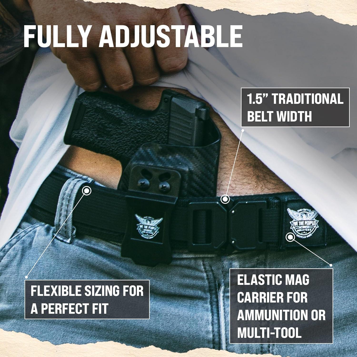 Cinturón Táctico We The People Holsters 2-XL 121-132 cm