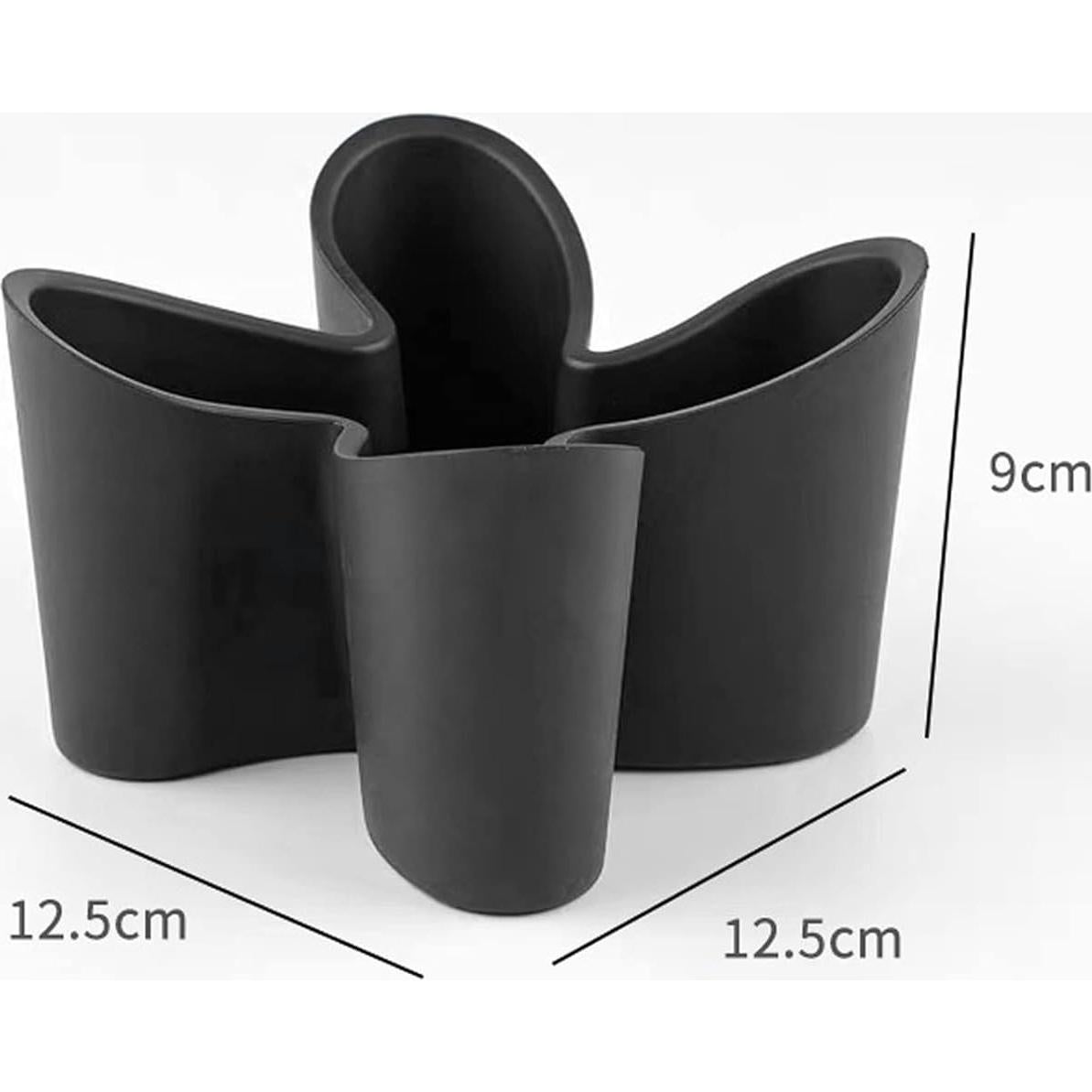 Organizador de Escritorio Multi-Funcional Khakho Negro 12.7x10.2cm