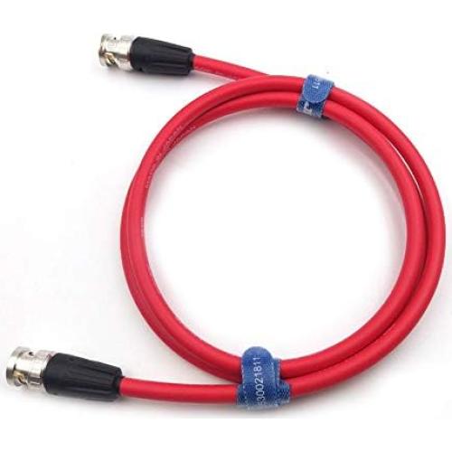 Cable Coaxial SDI 12G Neutrik BNC a BNC 50 cm Rojo