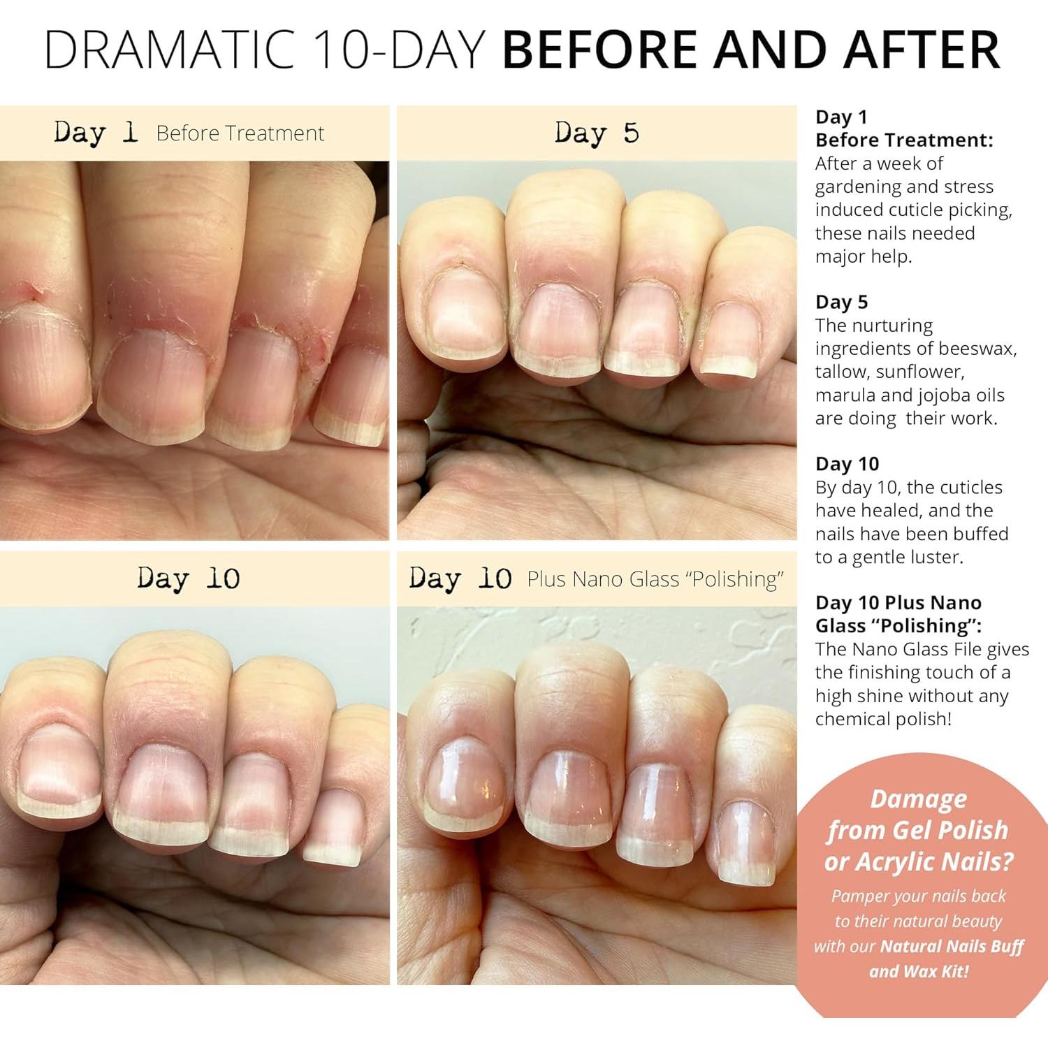 Kit Completo de Cuidado de Uñas Naturales Just Like Jane