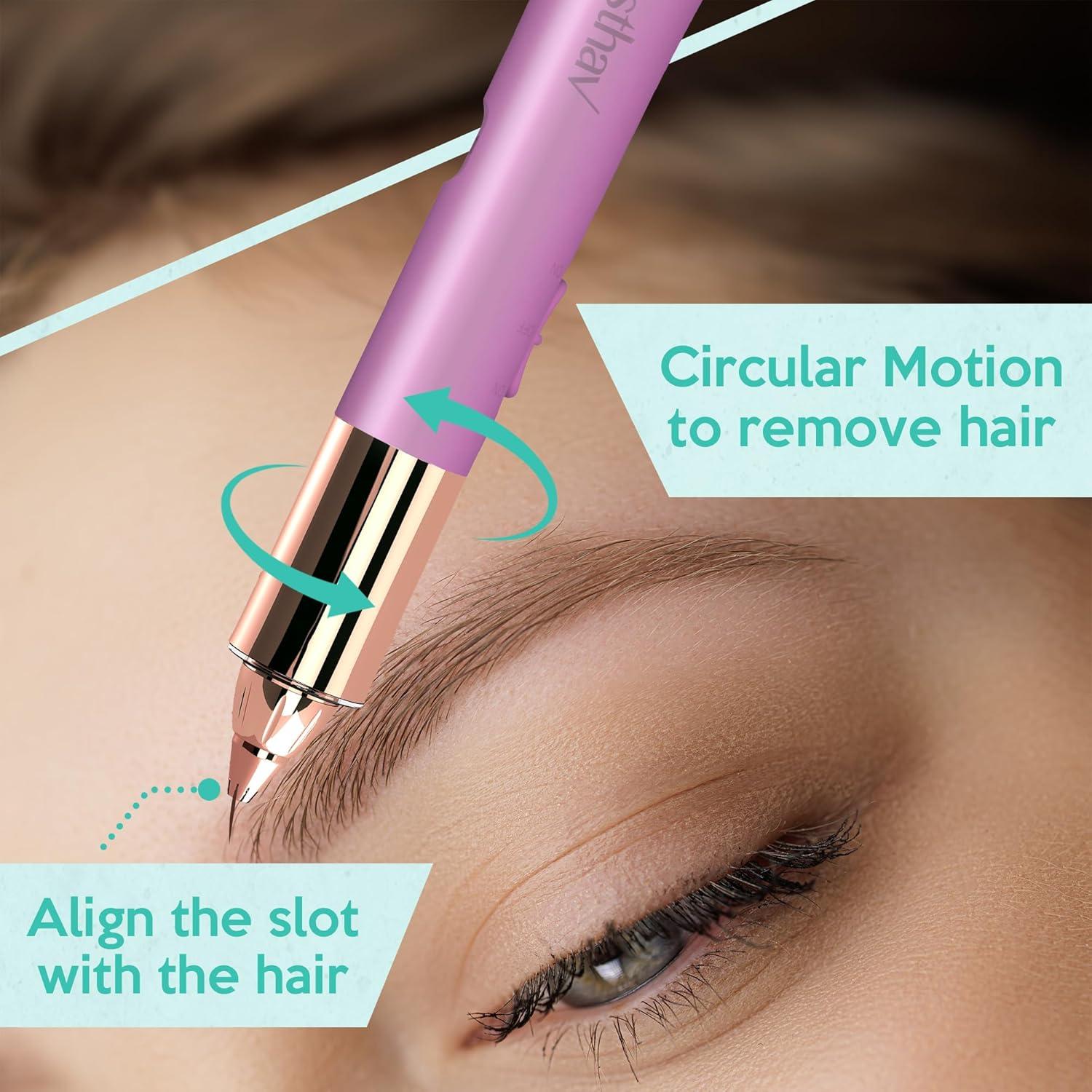 Removedor de Vello Facial y Cejas iMusthav 2 en 1 Recargable USB