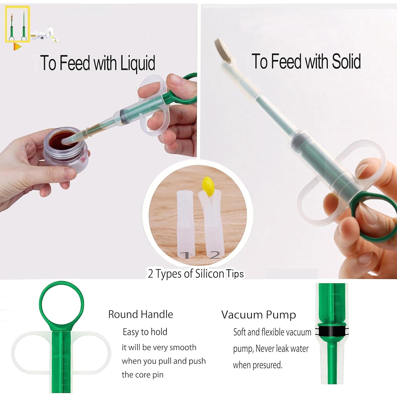 Dispensador de Medicamentos para Mascotas Giiiiump 4 en 1 Verde