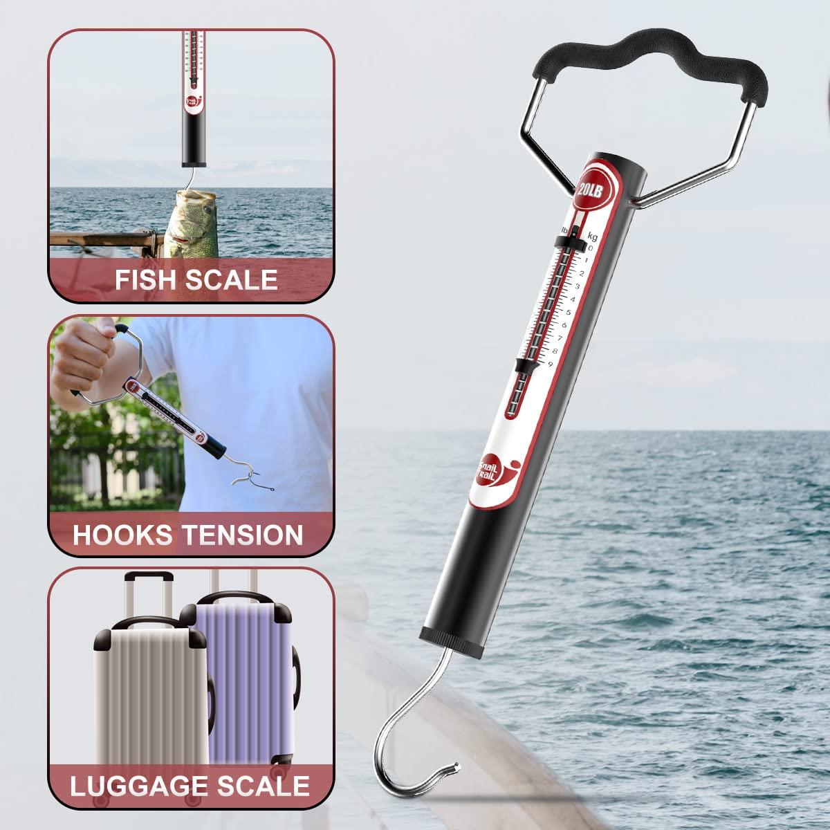 Balanza de Pesca RUTA DE CARACOL 20 kg Mecánica con Gancho