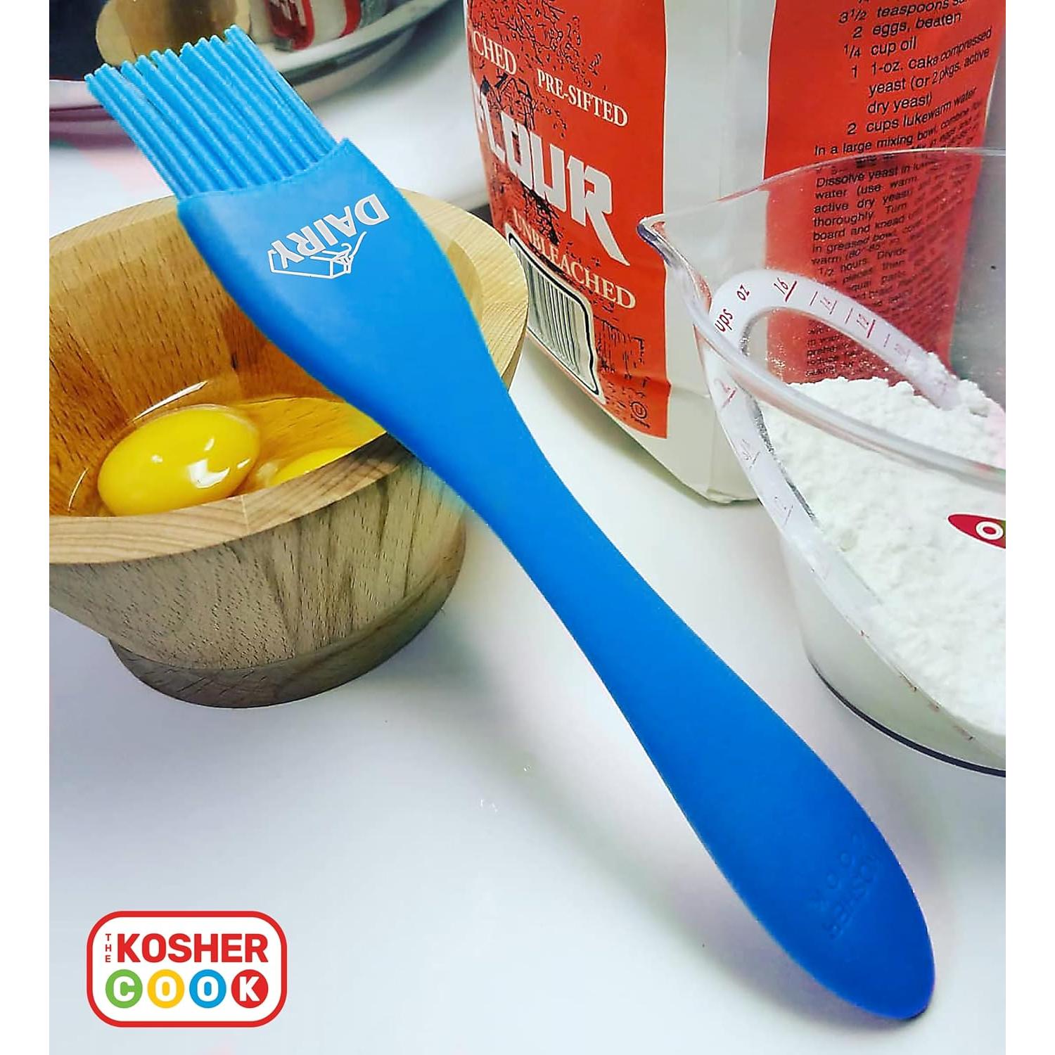 Brocha de Silicona Azul The Kosher Cook para Cocina Kosher