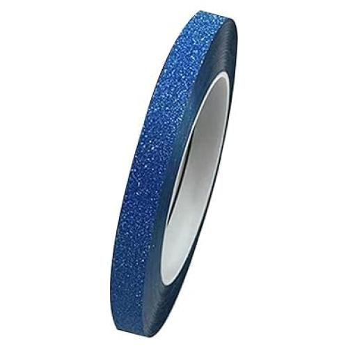 Cinta Washi Brillante Autoadhesiva 10mm x 50m Azul Fxionicon