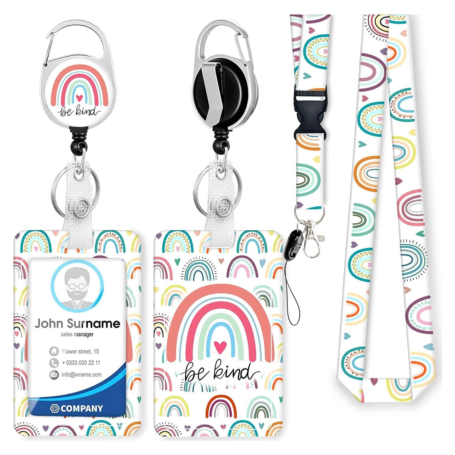 Cinta de Identificación Suogkeale Be Kind Rainbow 57 cm