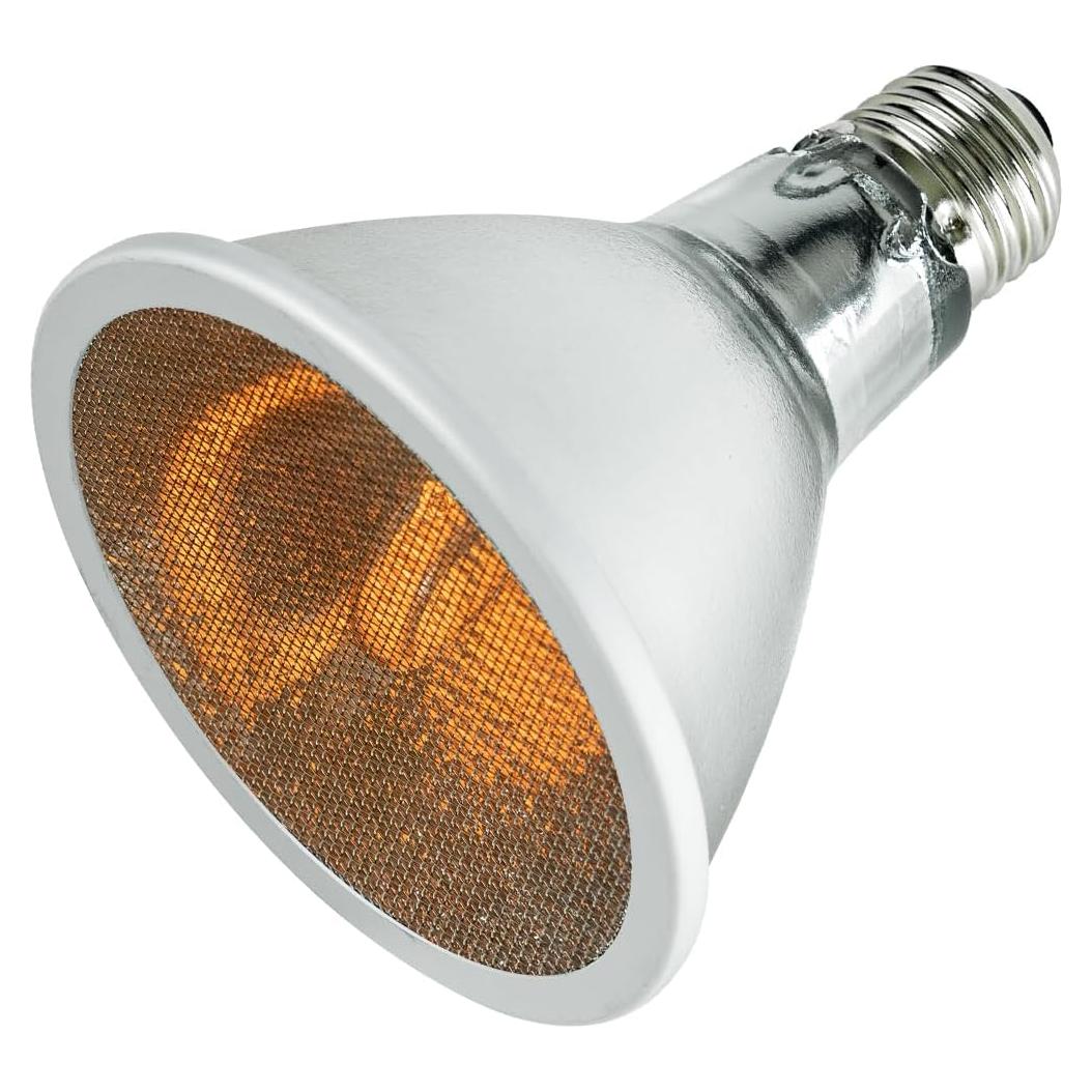 Lámpara de Calor Infrarrojo REPTI ZOO 80W para Reptiles