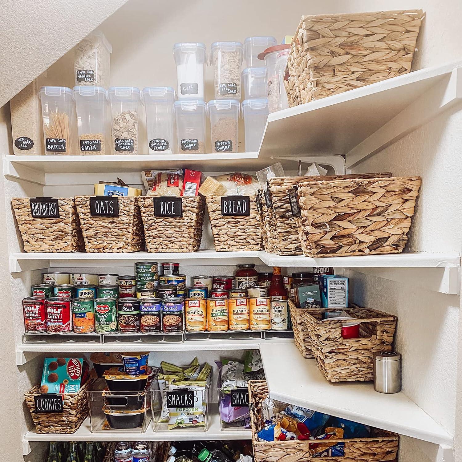 Soportes de Etiquetas TINSKY 18PCS Reutilizables para Cestas