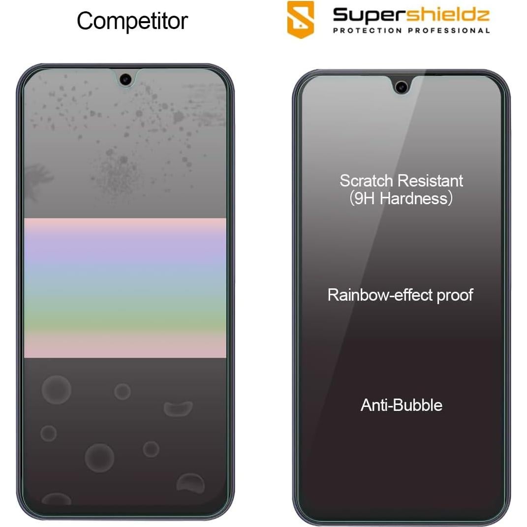 Protector de Pantalla Vidrio Templado Supershieldz para Samsung A26