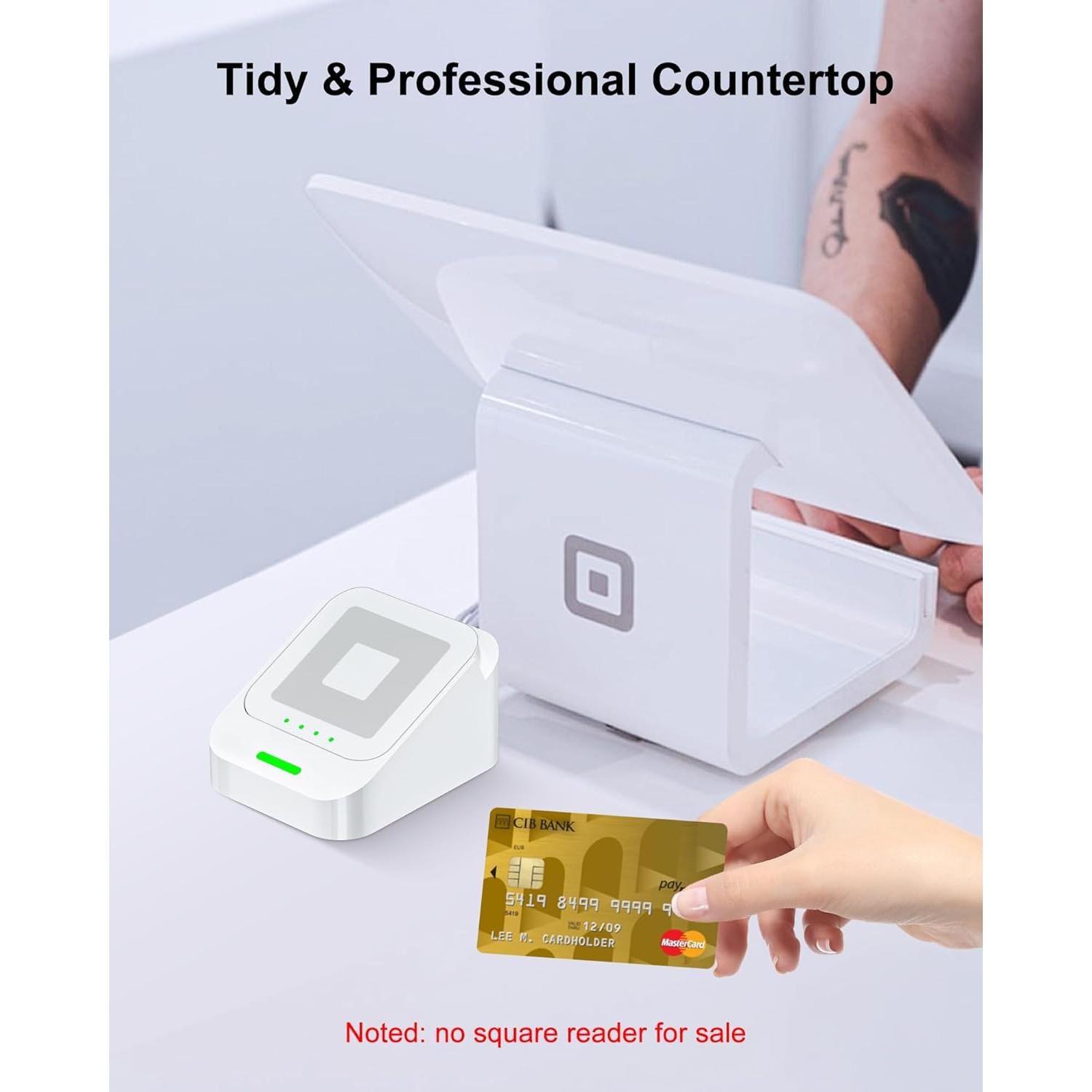 Soporte de Lector Square 2ª Generación USB-C Desmontable