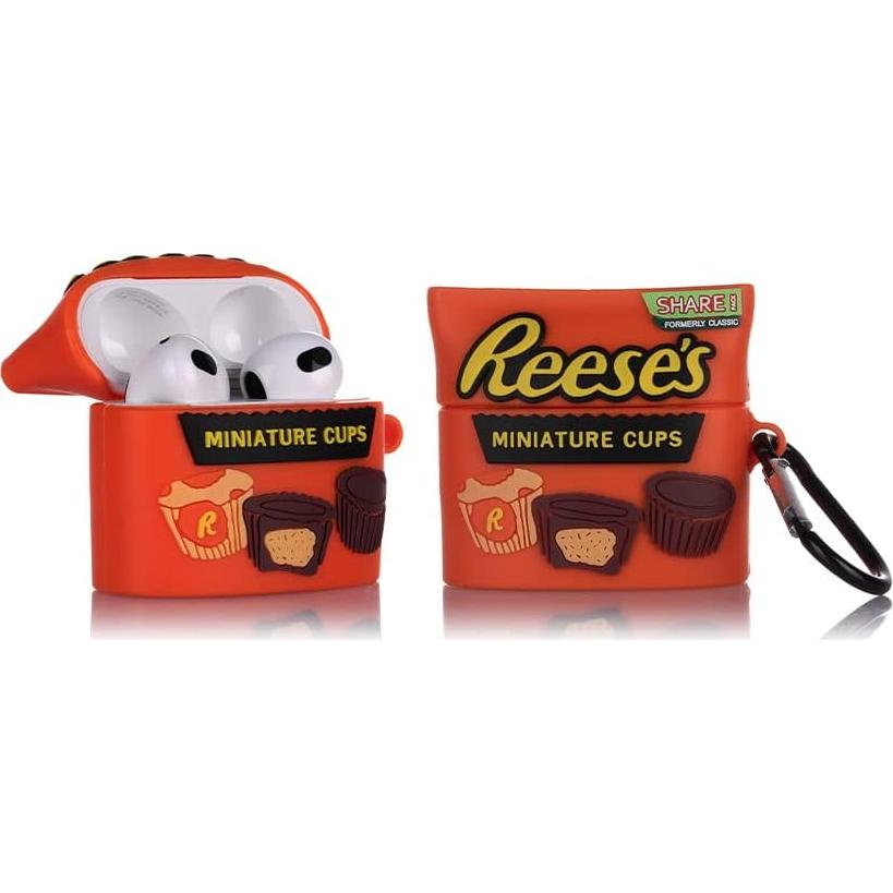 Funda de Silicona para Airpods 3 Suublg - 3 Pack con Llavero