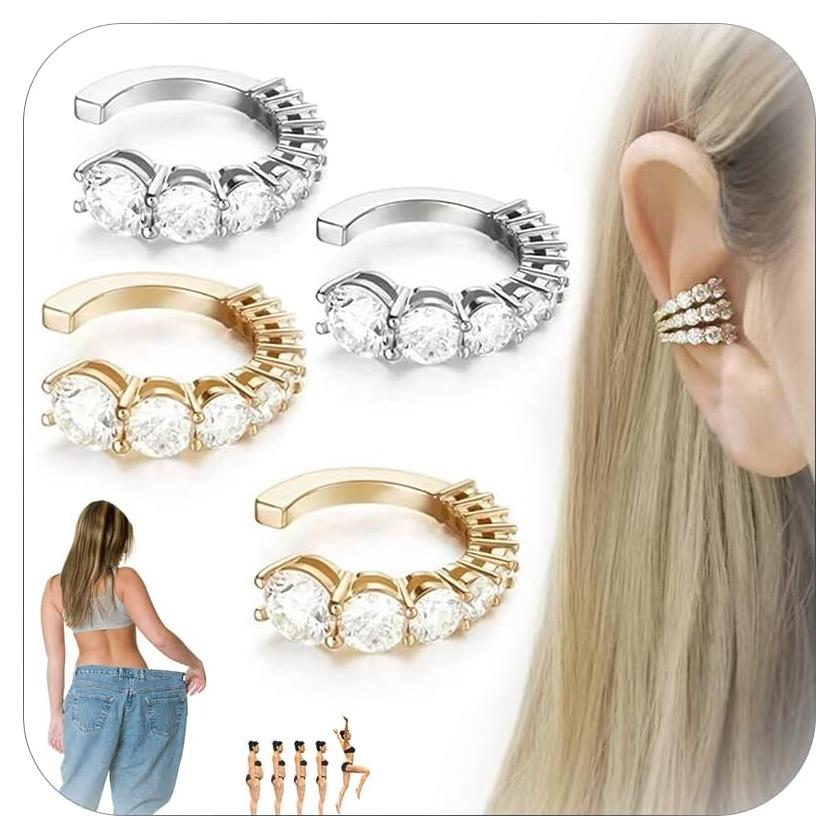 Pendientes de Acupresión Lymphvity para Mujeres - Magnetoterapia