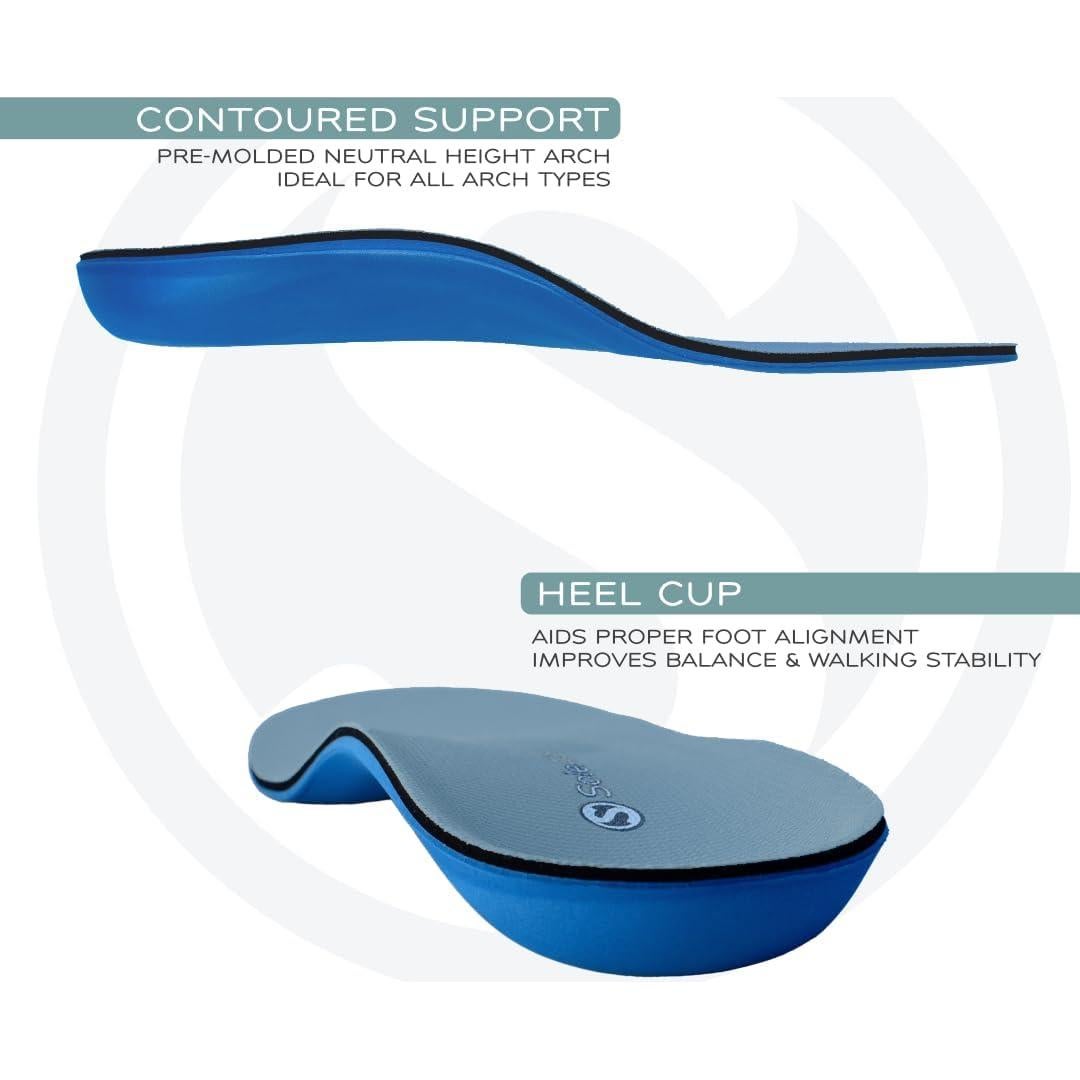 Plantillas Ortopédicas SoleAid Plus con Almohadilla Metatarsal