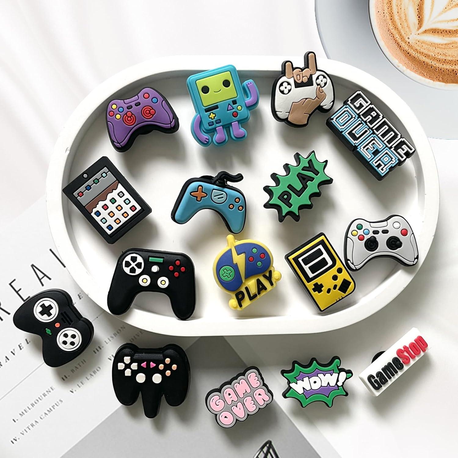 Encantos de Zapatos Gamed para Decoración de Zuecos Croc - 16 Piezas