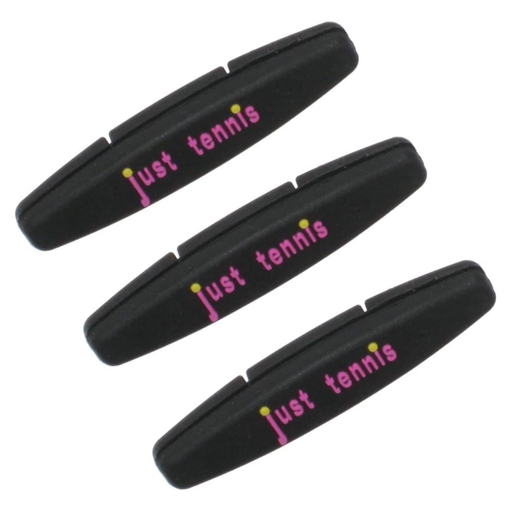 Amortiguador de Vibraciones Just Tennis - Juego de 3 - Negro