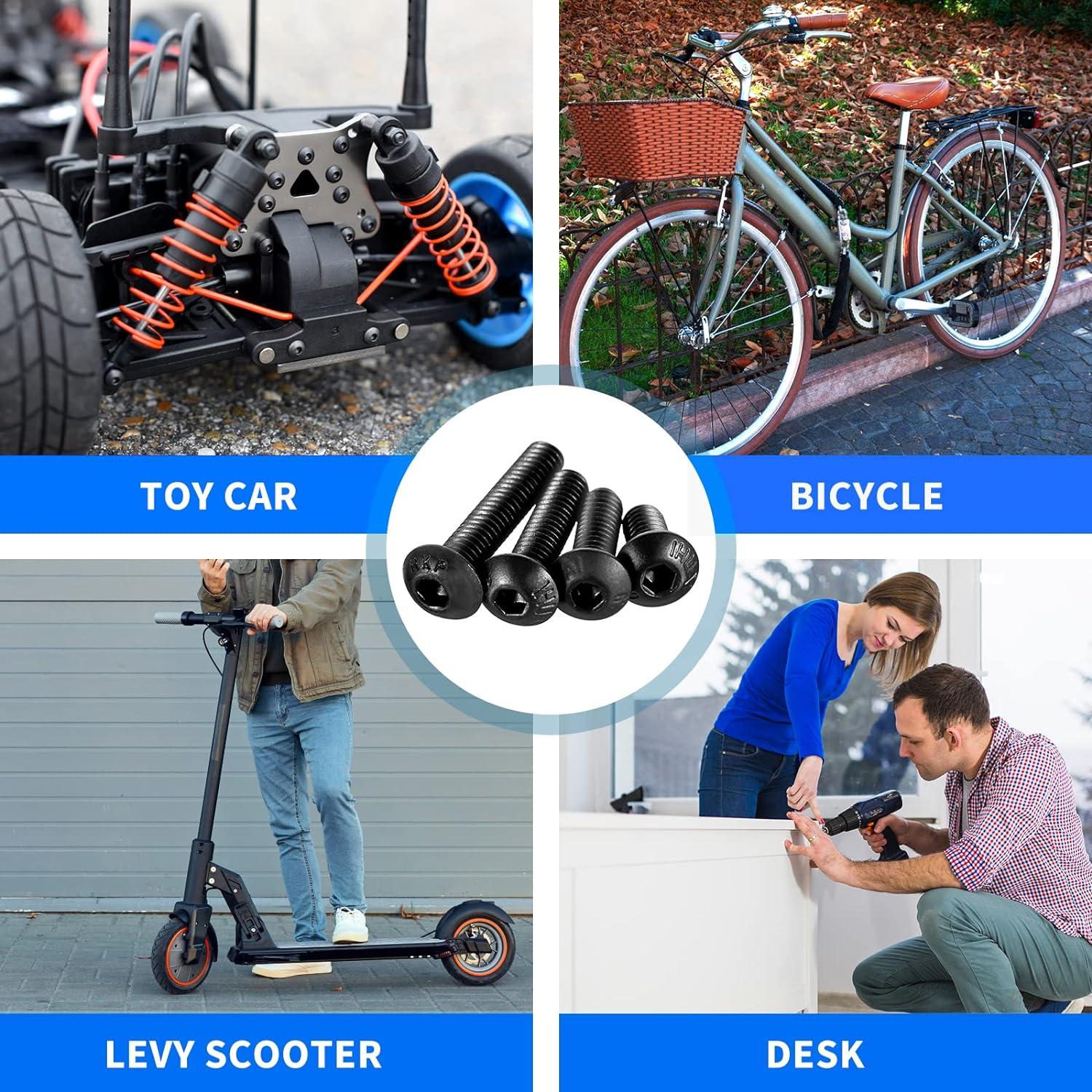 Kit de Tornillos de Máquina 1705 Piezas Besitu M2-M5